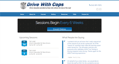 Desktop Screenshot of drivewithcops.com